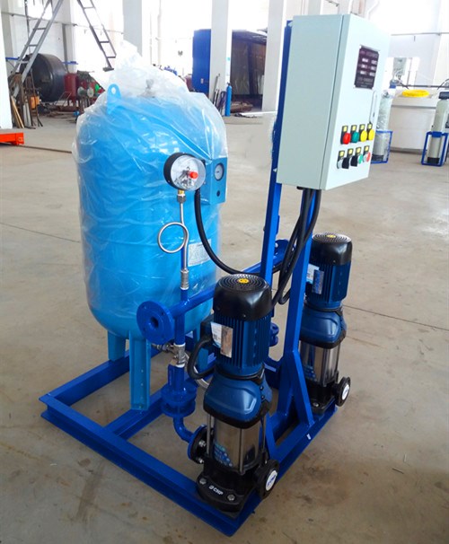 定壓補水裝置如何選配補水泵和隔膜式氣壓罐？