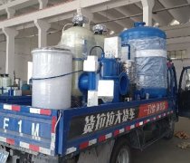靖江老客戶回購的定壓補水裝置，全自動軟水器，真空脫氣機，全自動過濾器以及全程水處理